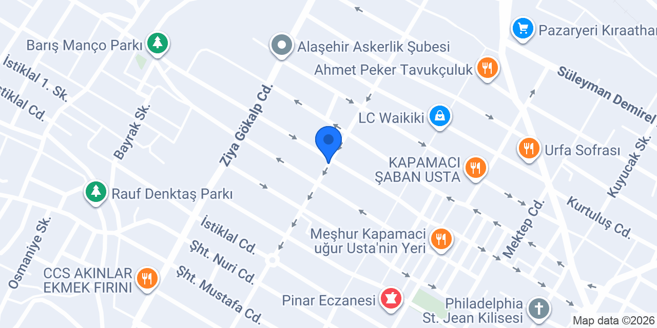 Okyanus Akvaryum konumu