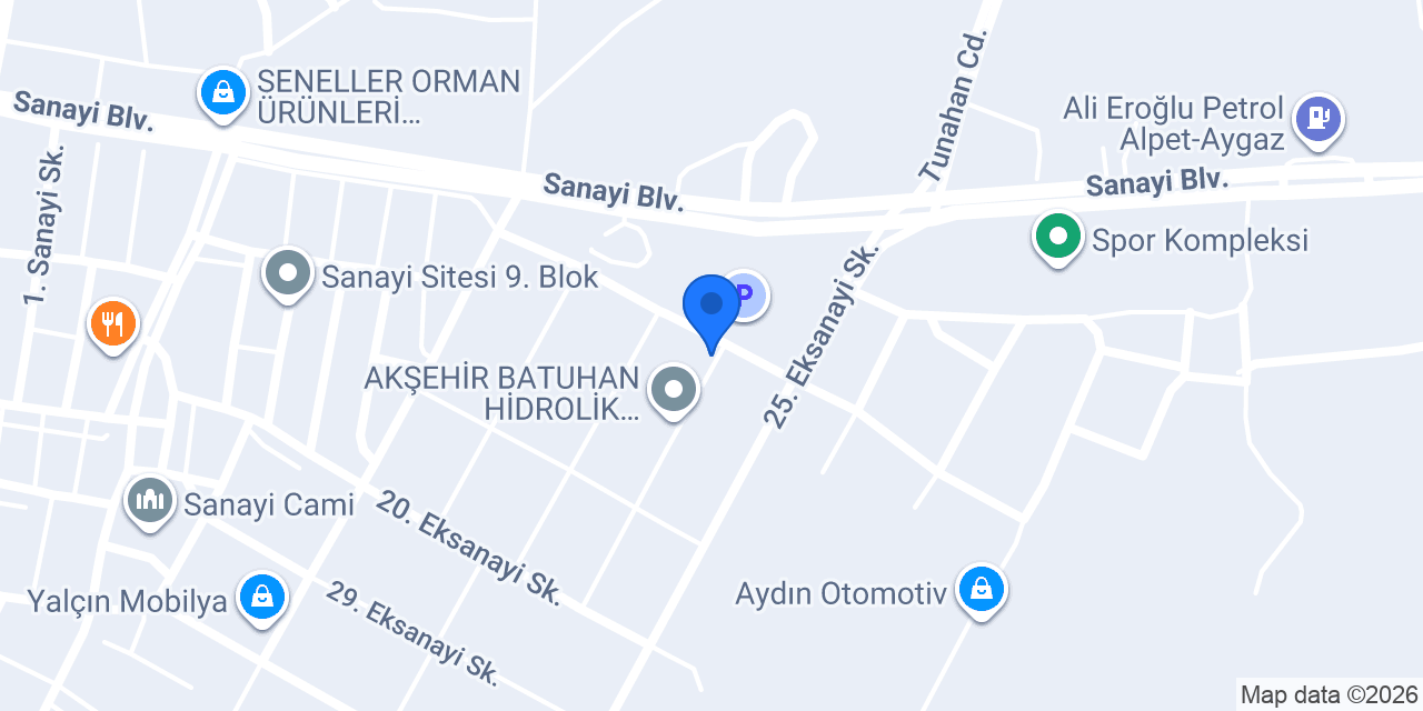Yörükoğlu Oto Elektrik konumu