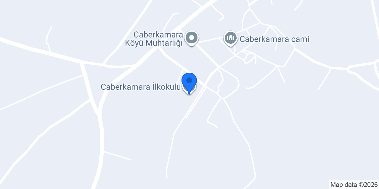 Caberkamara İlkokulu konumu