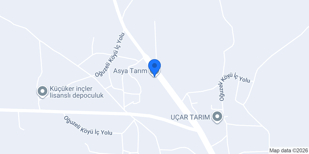 Asya Tarım konumu