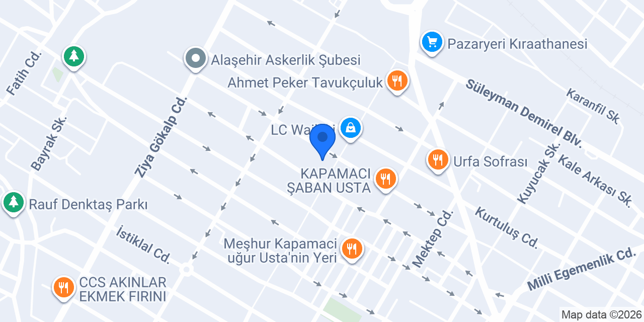 Pi Akademi Kitap & Kırtasiye & Oyunca konumu