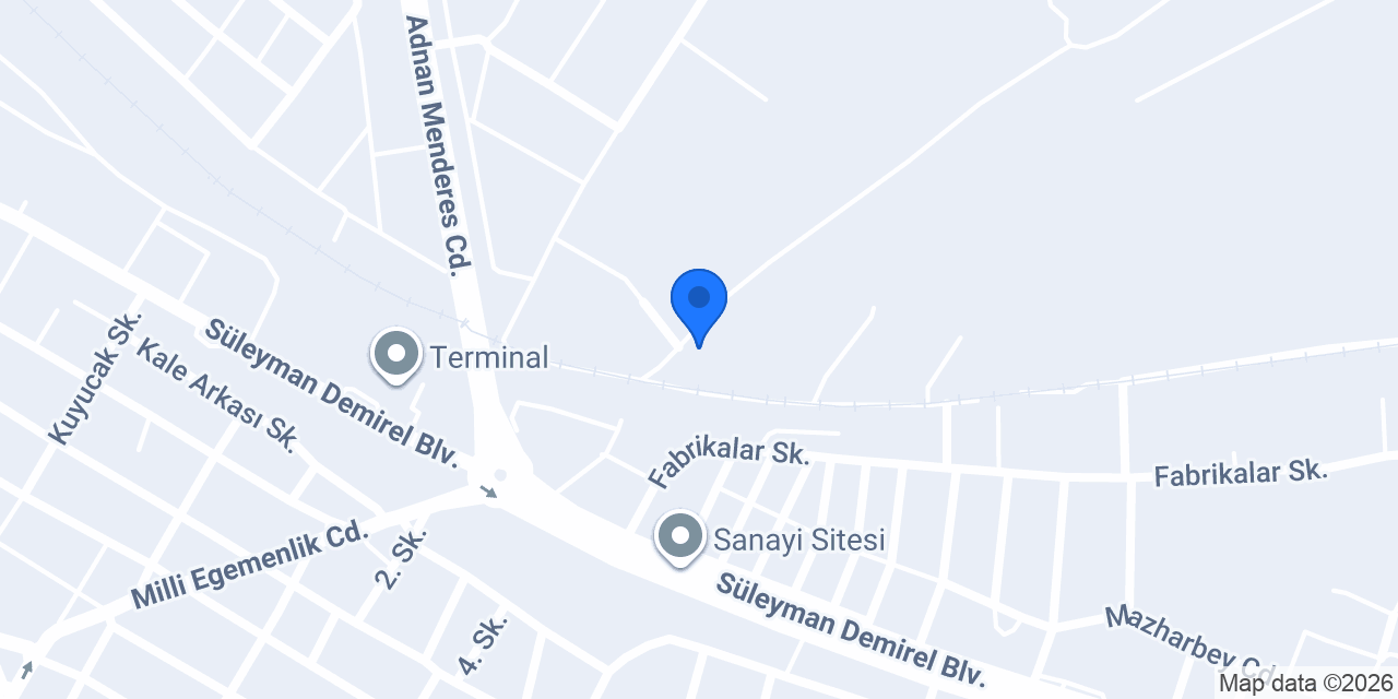 Topcu Fidancılık konumu