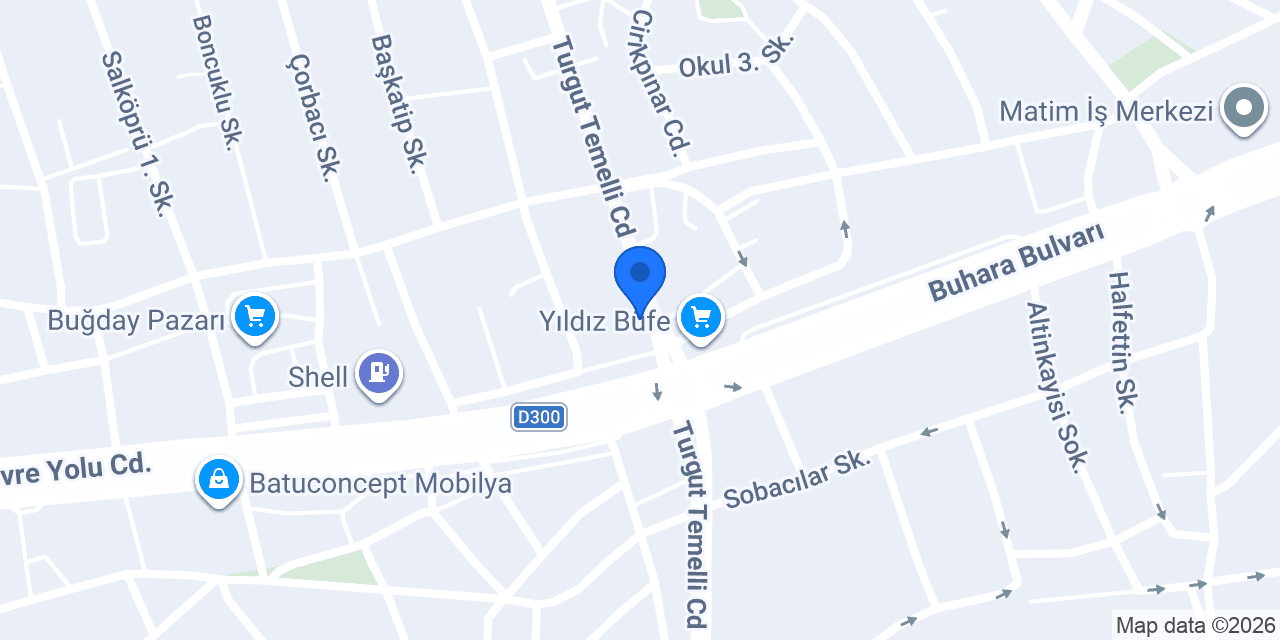 Turan Hukuk Bürosu konumu