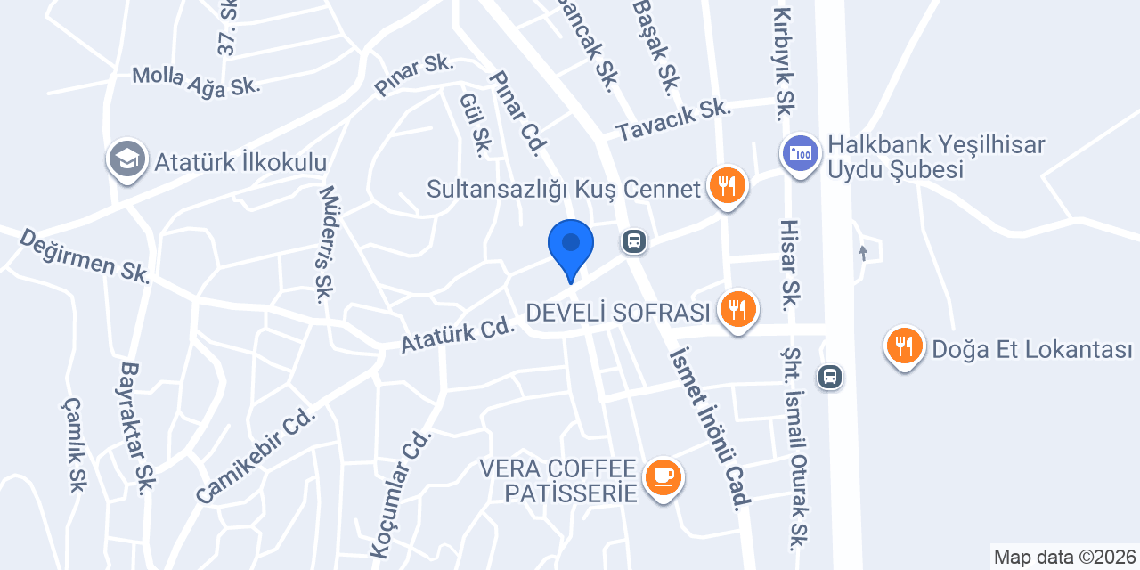 Göksel kuaför salonu konumu