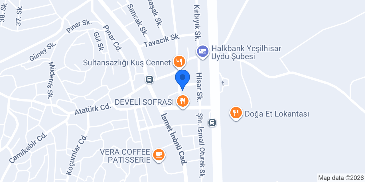 HİSAR TARIM konumu