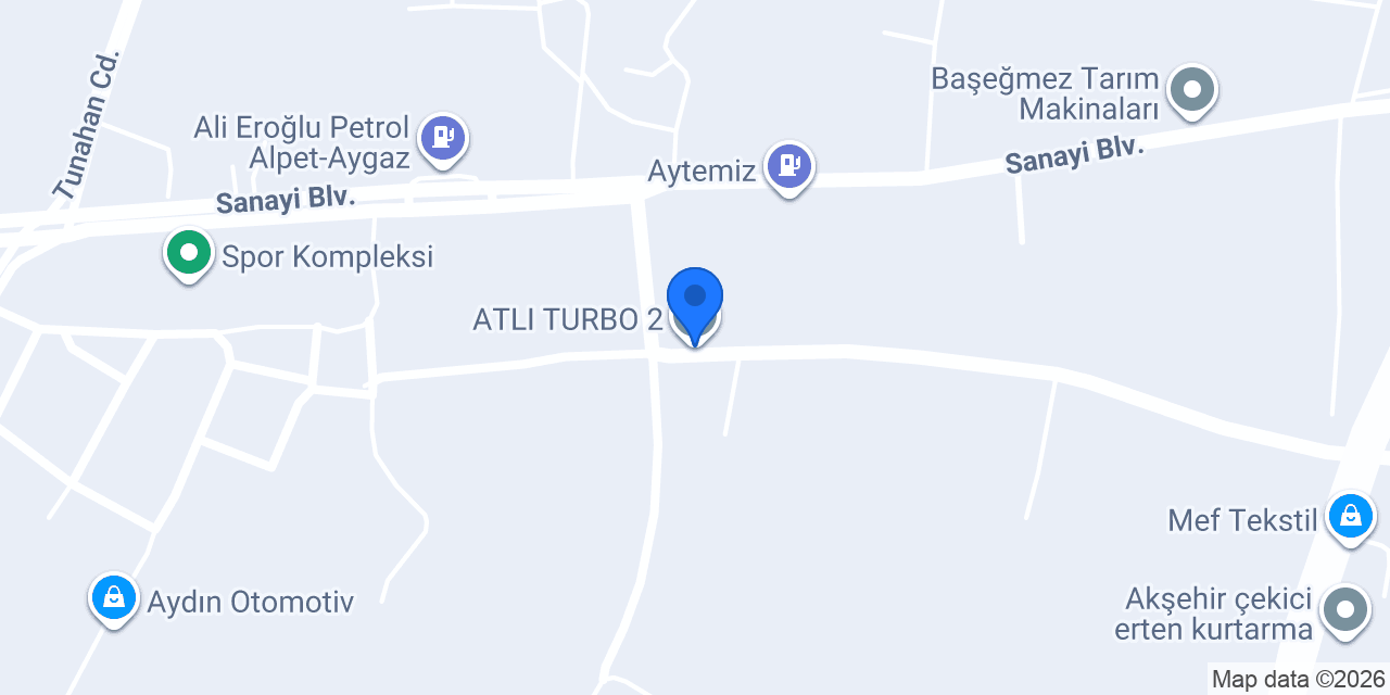 ATLI TURBO 2 konumu