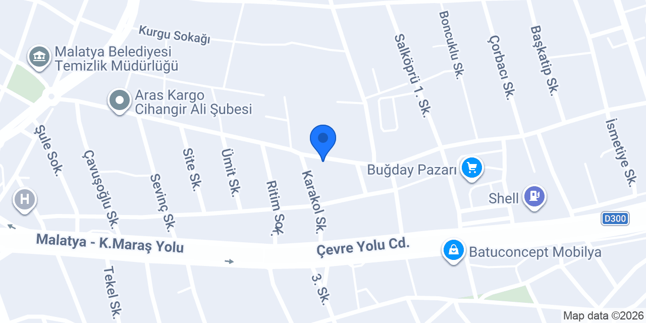 Ekin Eczanesi konumu