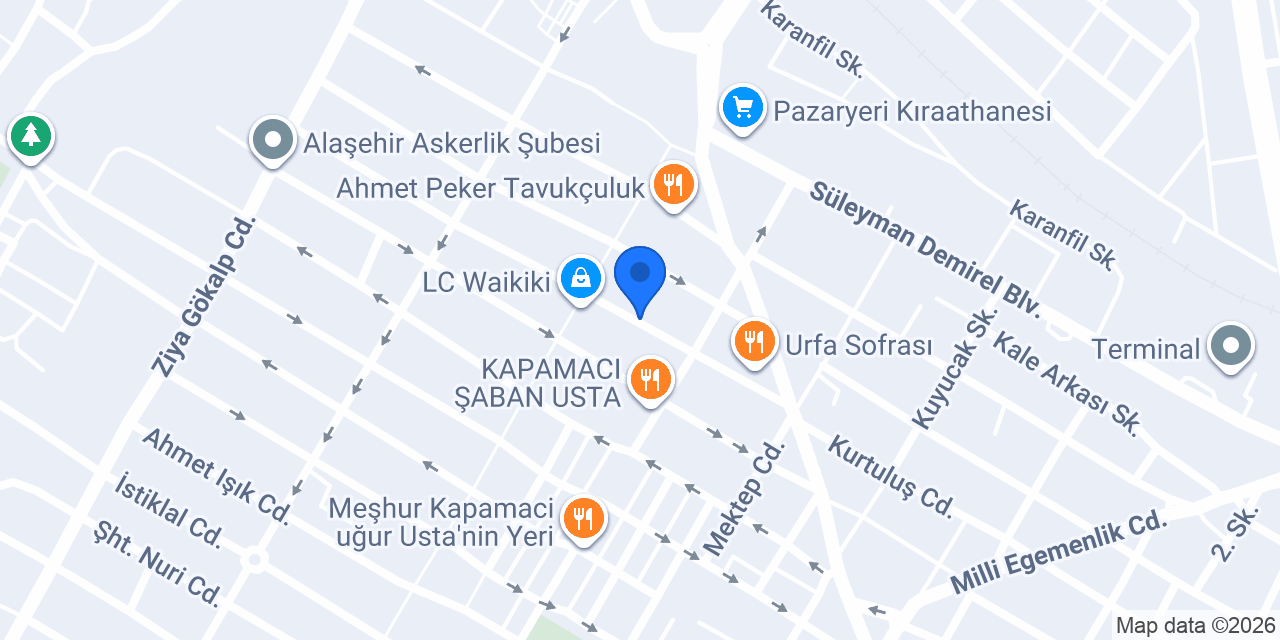 Diş Hekimi Muhammet Kul konumu
