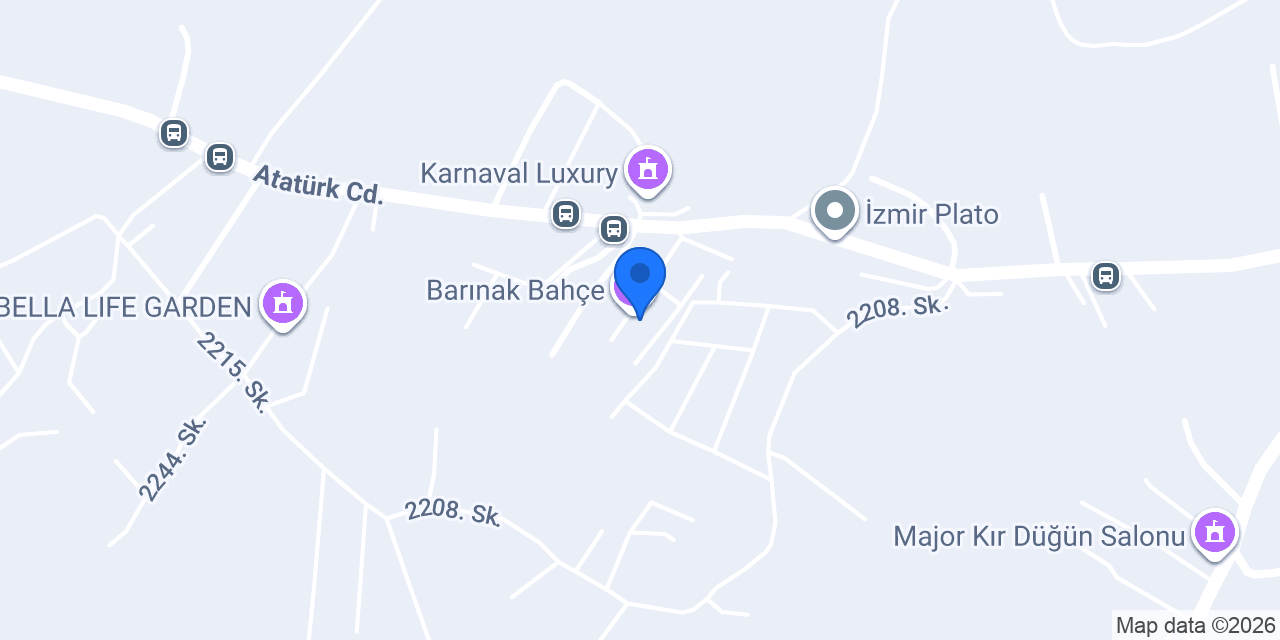 Barınak Bahçe konumu