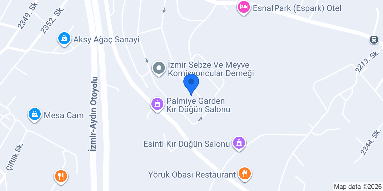 DURTA TARIM ÜRÜNLERİ AŞ. konumu