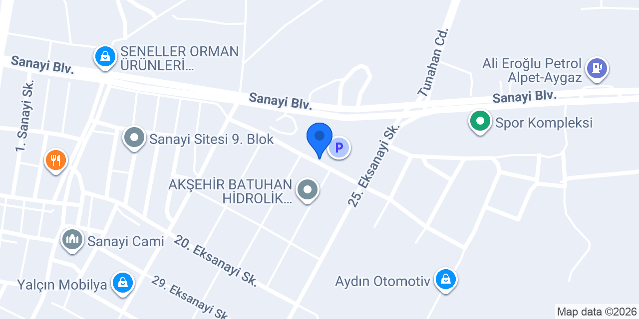 Akşehir Nakliye konumu