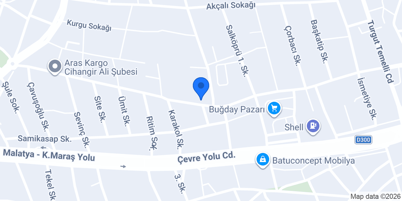 Neşe Pastanesi konumu