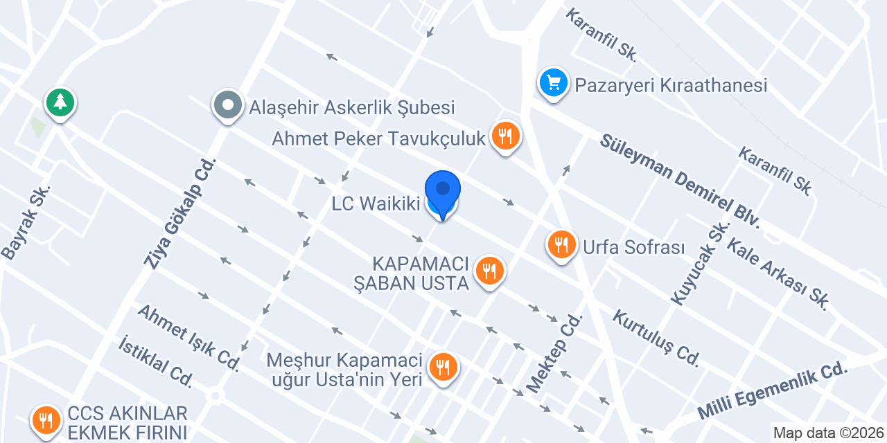 Öncü Döner konumu