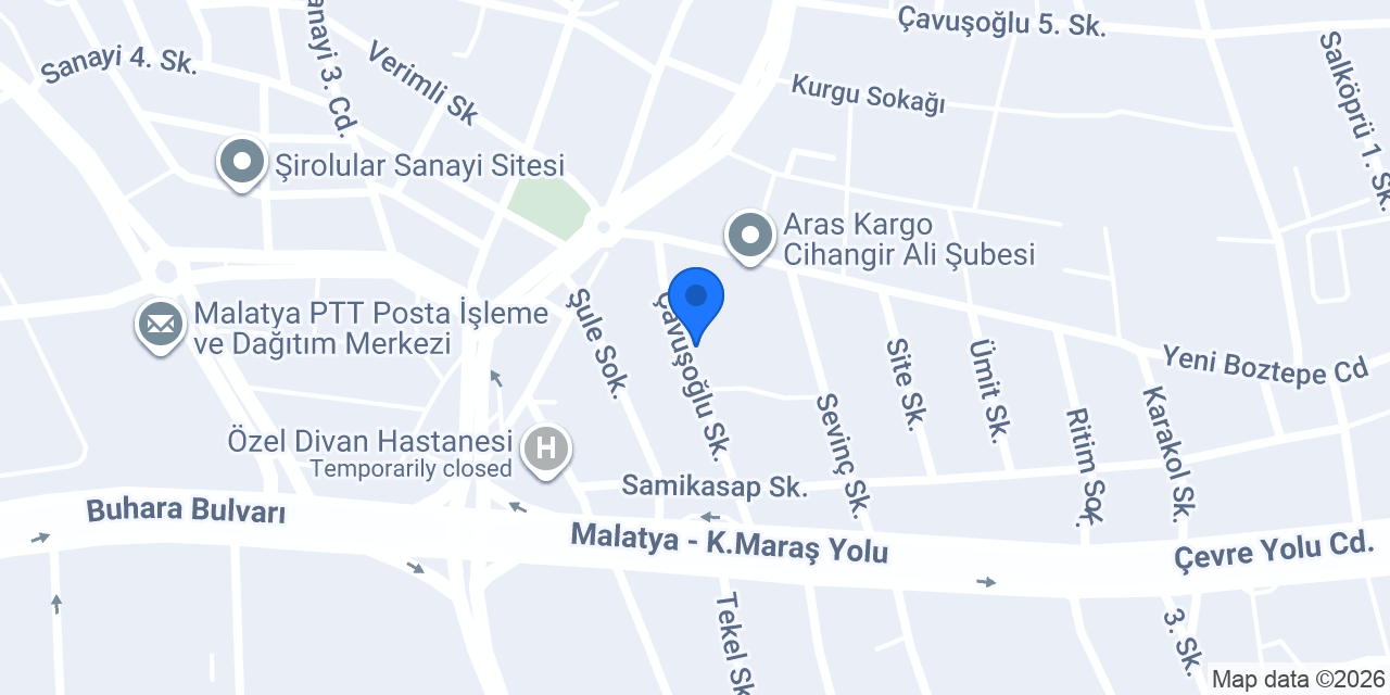 Tepehan Mobilya konumu