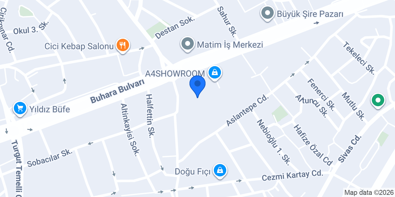 Avcı Veteriner Kliniği konumu