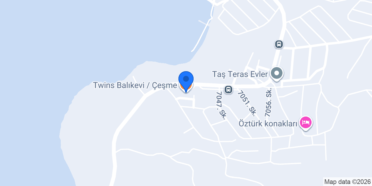 Twins Balıkevi / Çeşme konumu