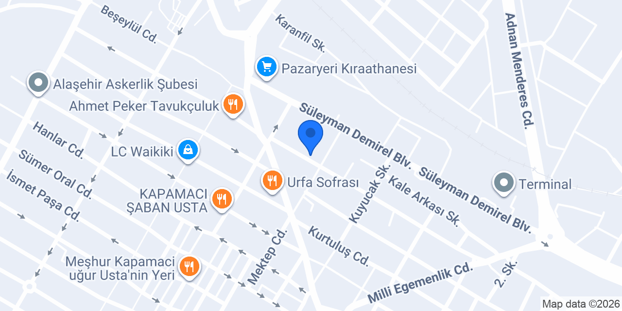BÖREK VE İKRAM DÜNYASI konumu