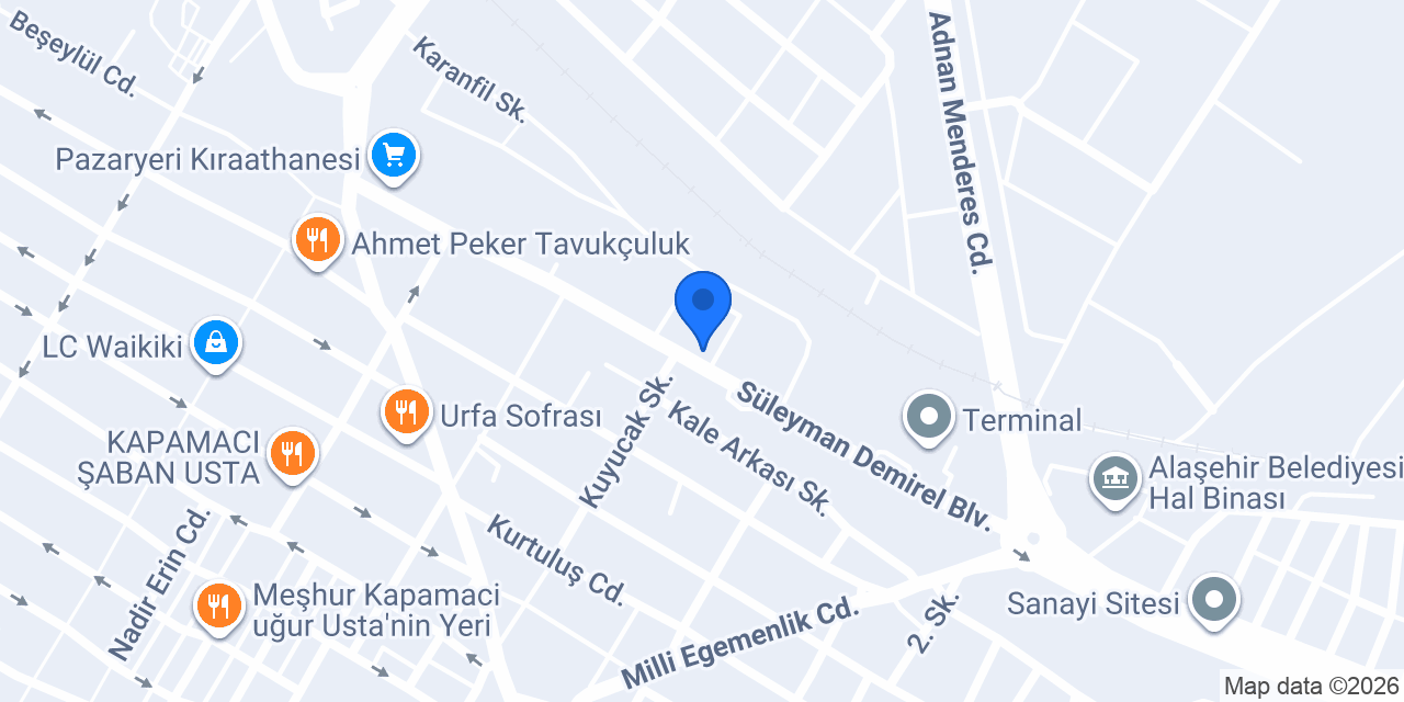 West Mutfak konumu
