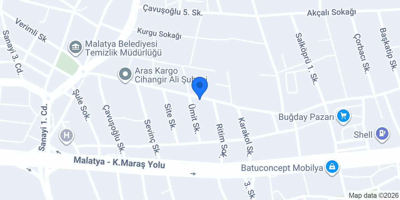 Yusufoğlu Boya konumu