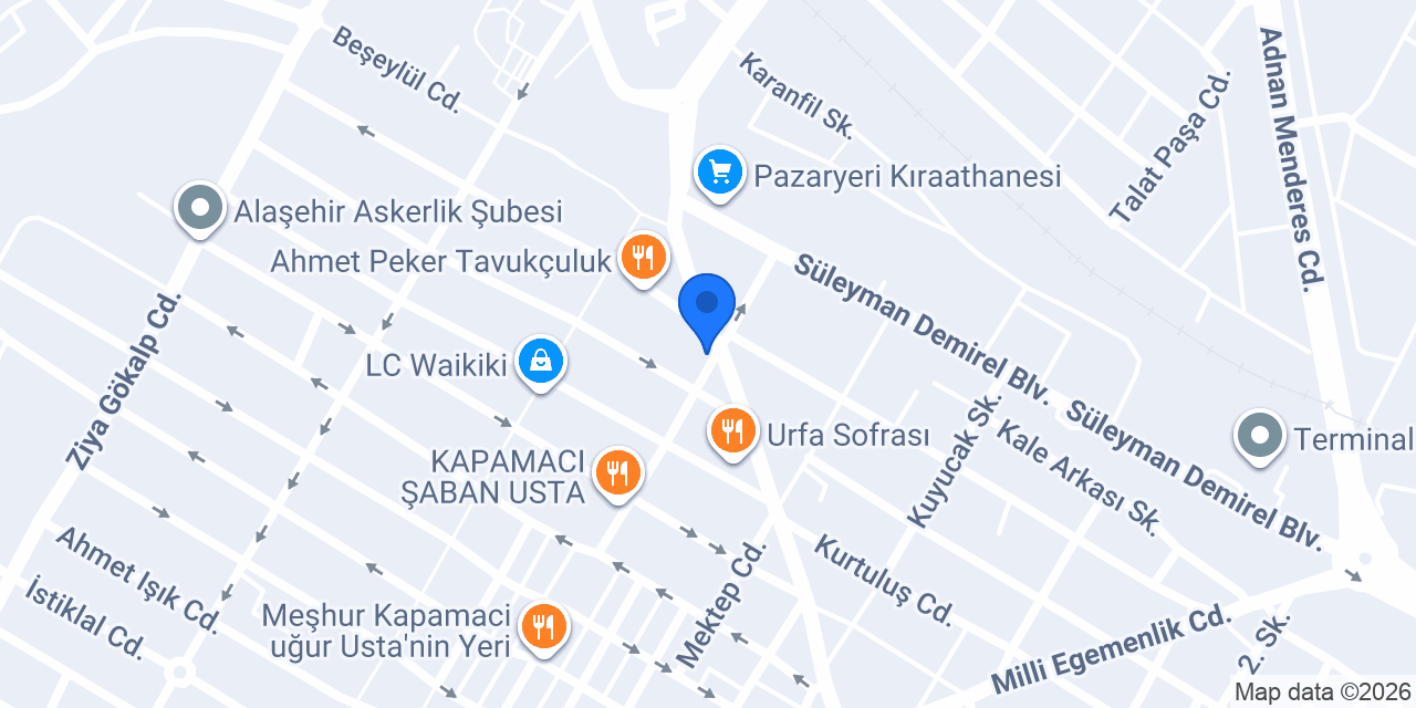 CAN-VET Veteriner Kliniği konumu