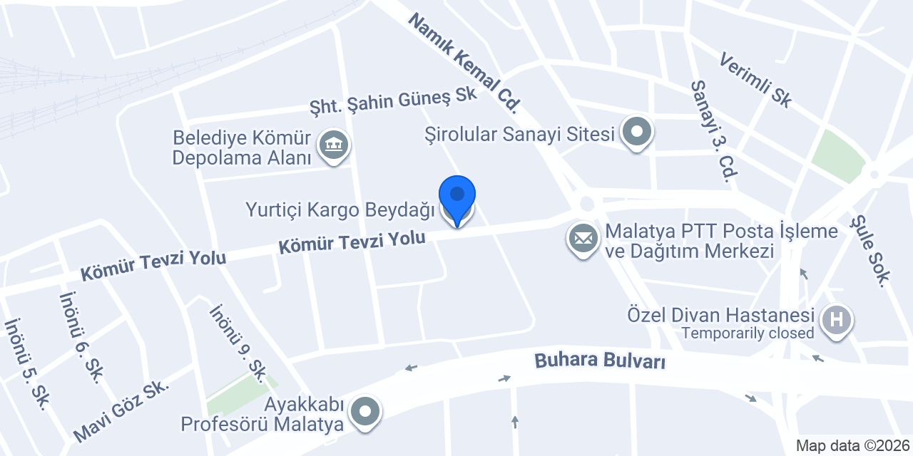 Yurtiçi Kargo Beydağı konumu