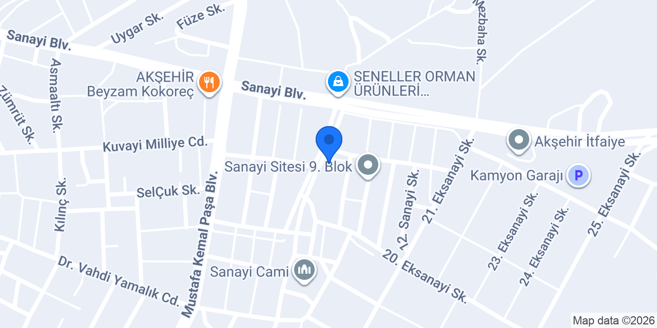 UĞUR TRAKTÖR YEDEK PARÇA konumu
