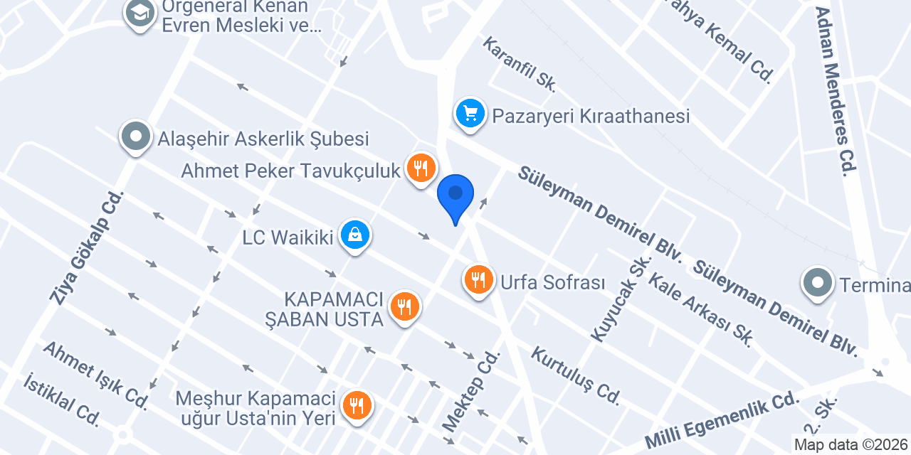 Bulvar Mangal konumu