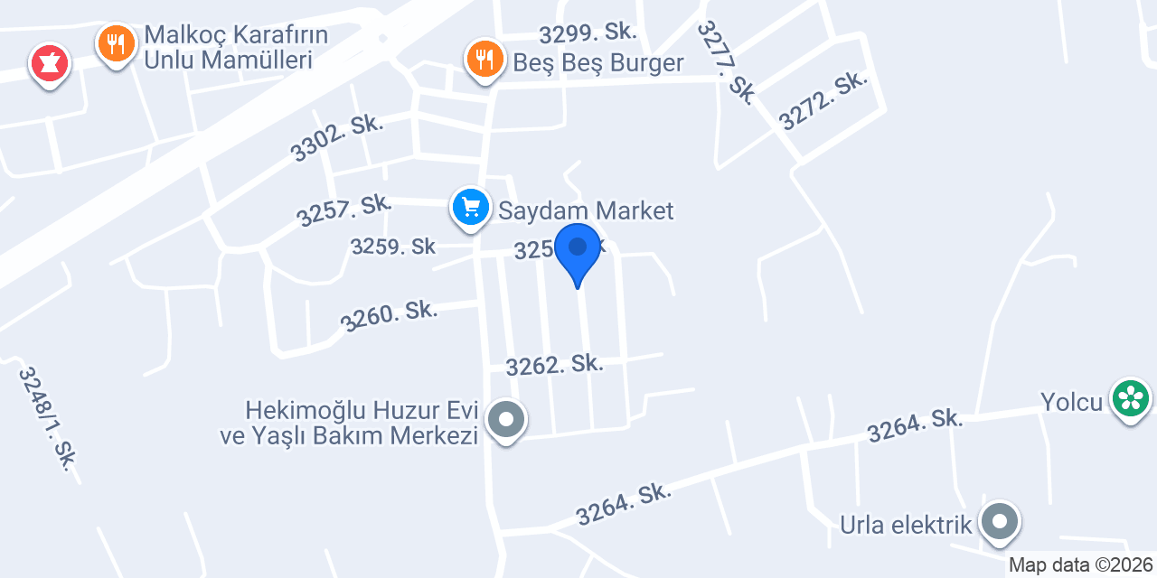 Yüksel Tadilat ve Dekorasyon konumu