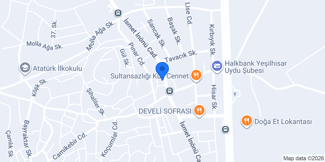 Oba Et Kasap konumu
