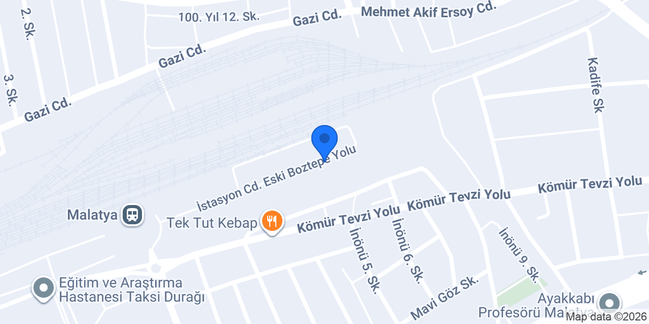 Furkan Veteriner Kliniği konumu
