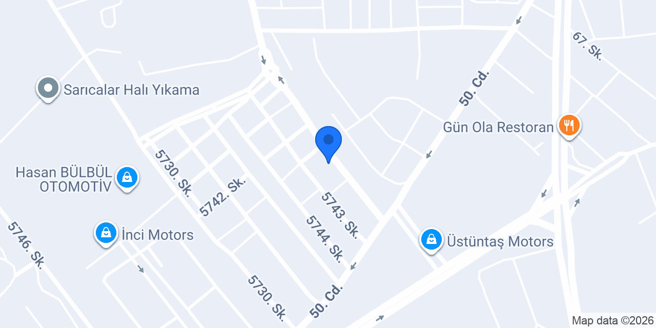 BAYLAN OTOMOTİV konumu