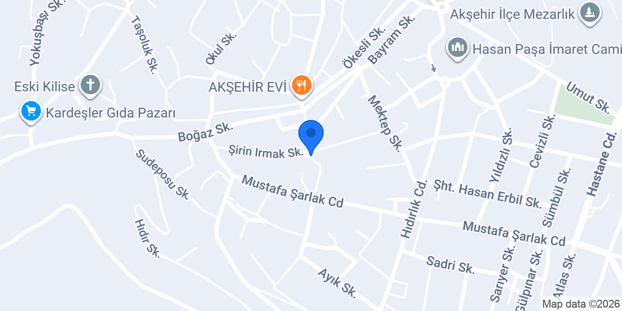 Hıdırlık Kız Öğrenci Yurdu konumu