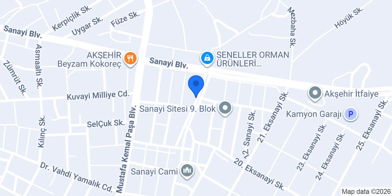 Akrulsan Ticaret konumu