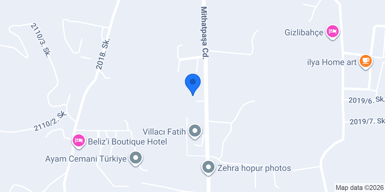Batı Fidancılık Urla konumu