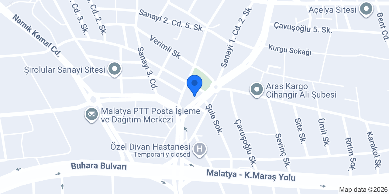 Derya Yapı konumu
