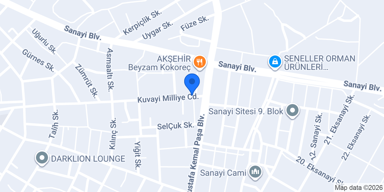 EKOMİNİ MARKET konumu