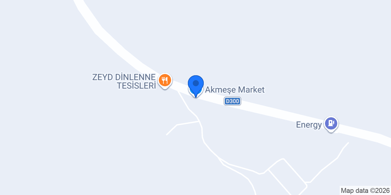 Akmeşe Market konumu