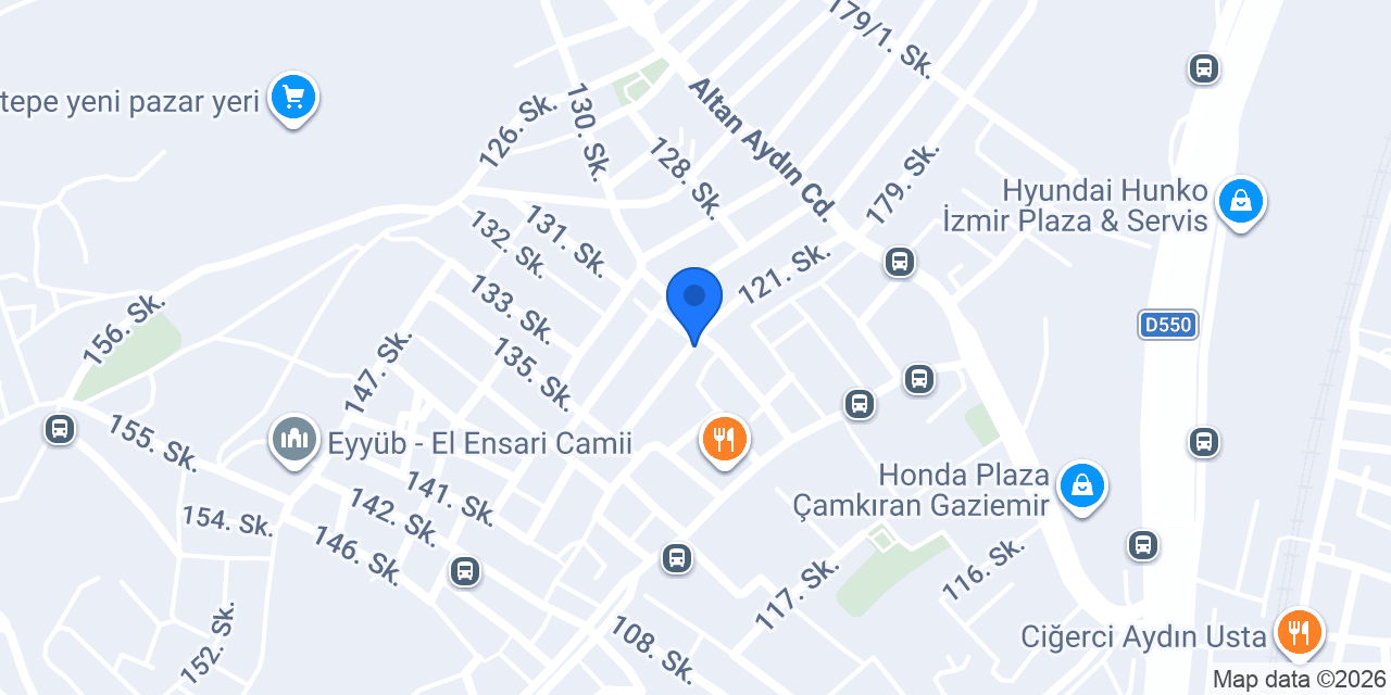 Buca dekorasyon konumu