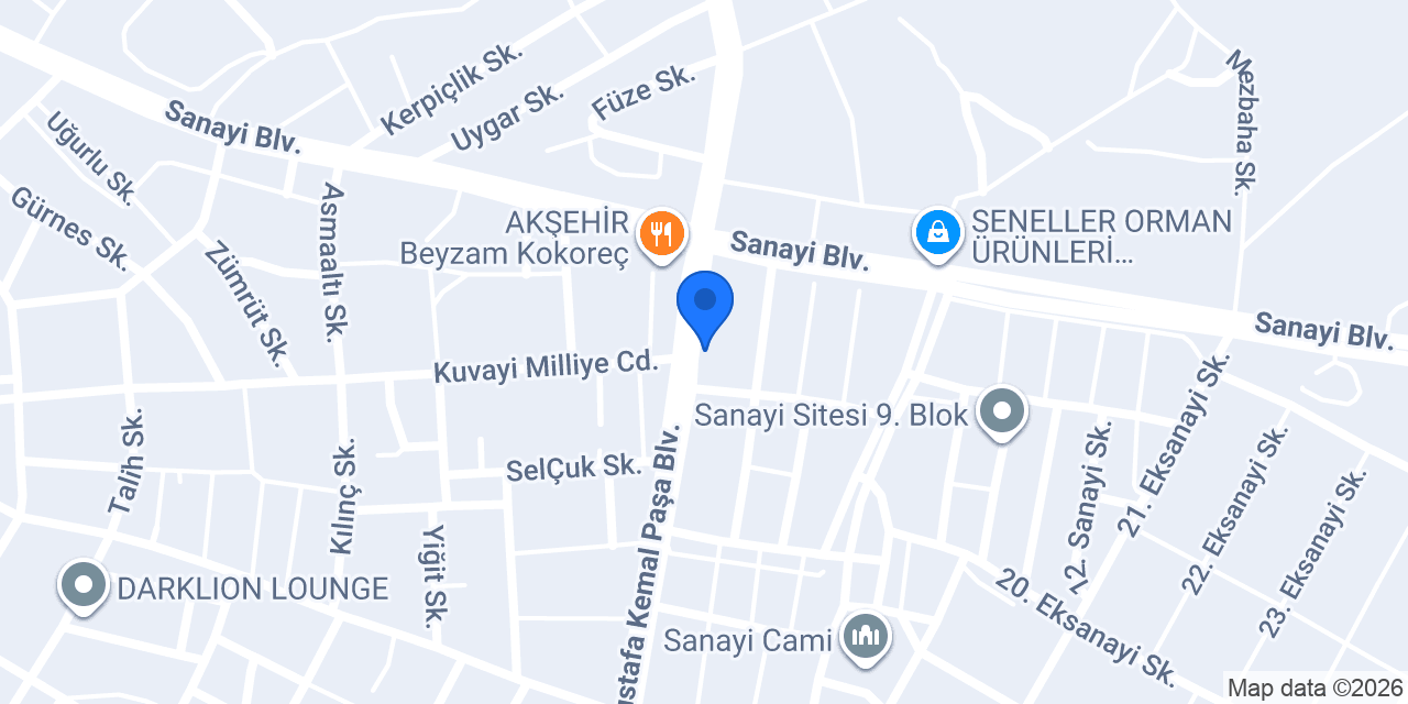 Oyalı Oto Yıkama konumu