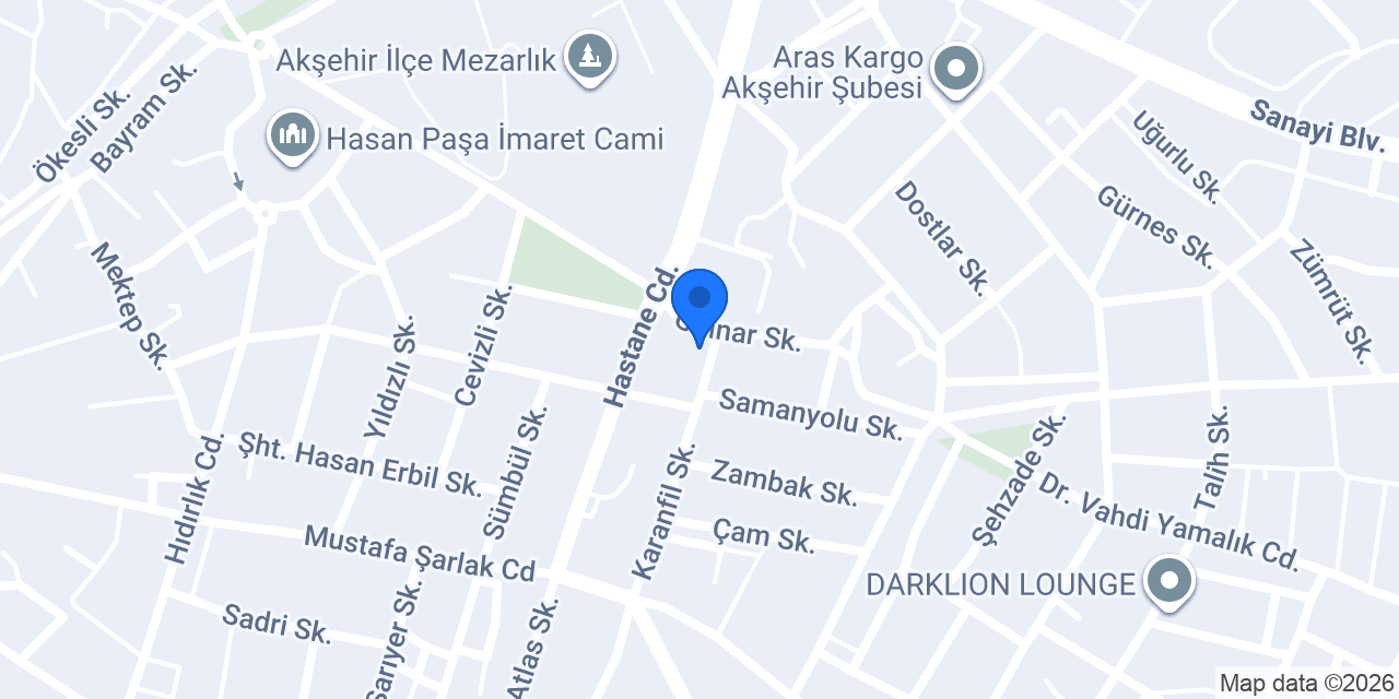 Çağdaş Erkek Kuaförü konumu