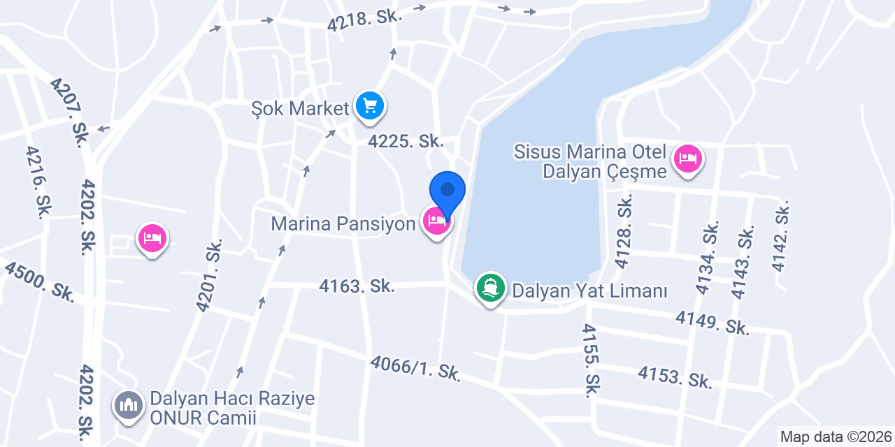 Marina&Cafe&Pub konumu