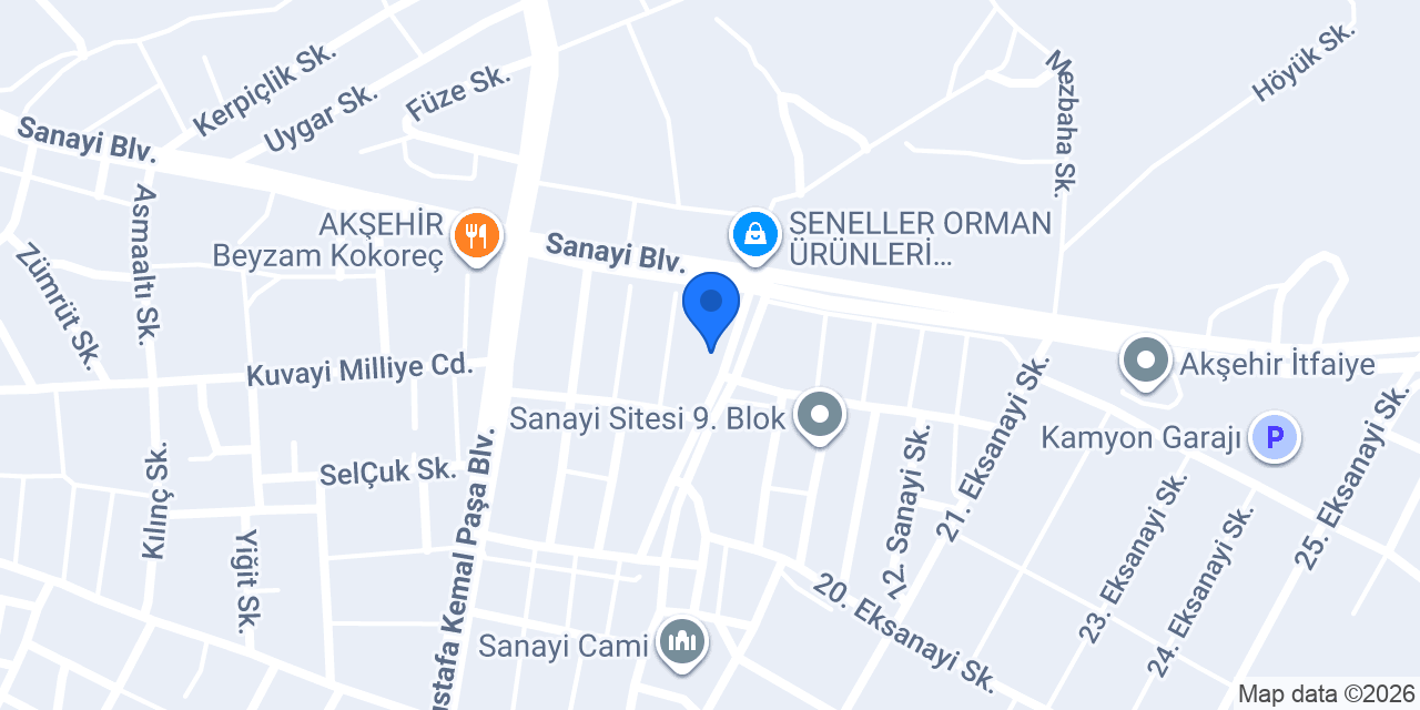 Traksan Ticaret Hars Traktor Bayi konumu