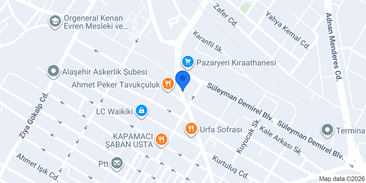 Gizem Optik konumu