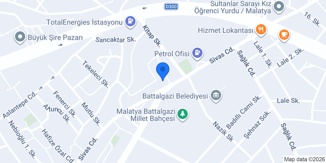 Hanem Mobilya konumu