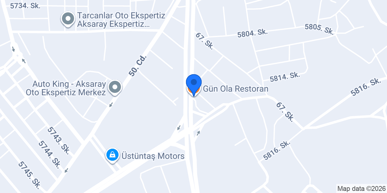 Gün Ola Restoran konumu