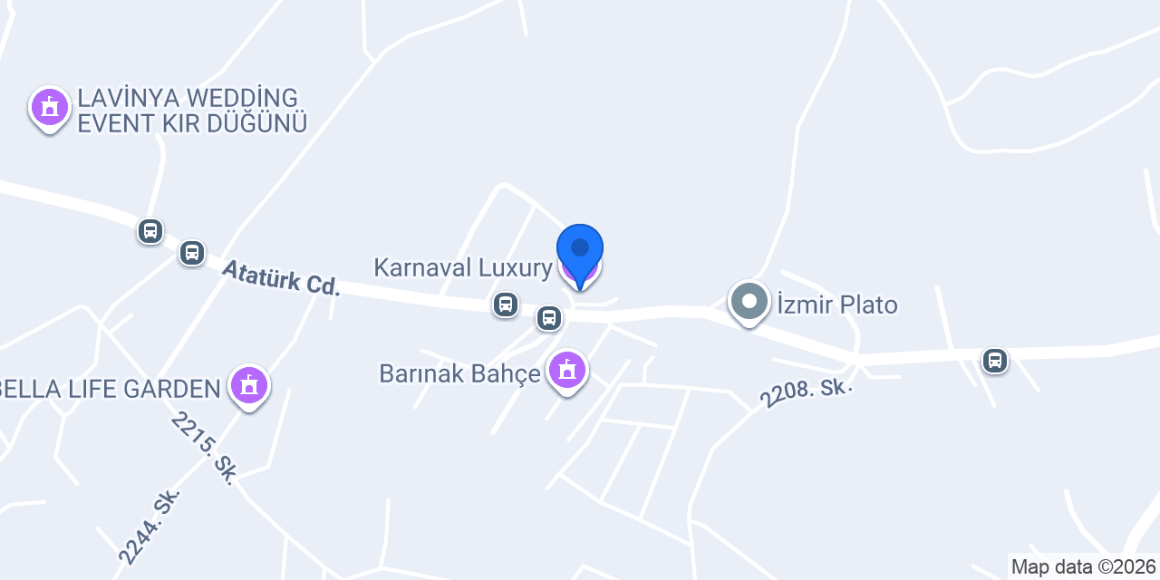Karnaval Luxury konumu