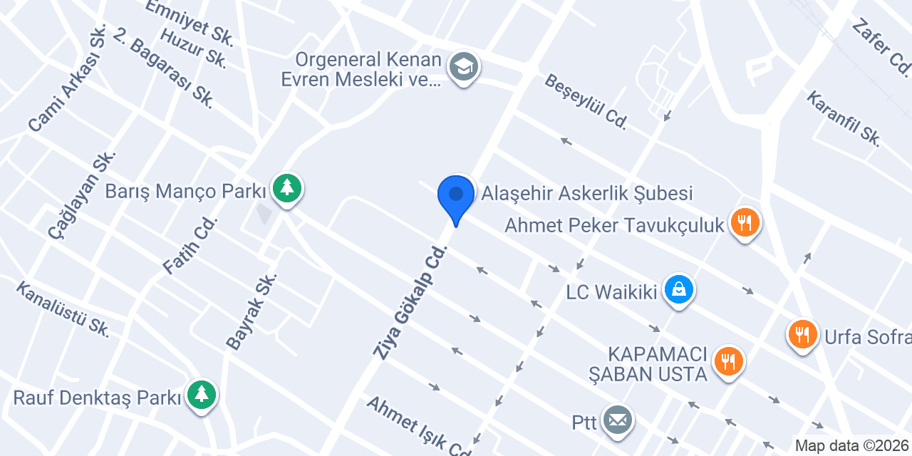 MANİSA İL SAĞLIK MÜDÜRLÜĞÜ konumu