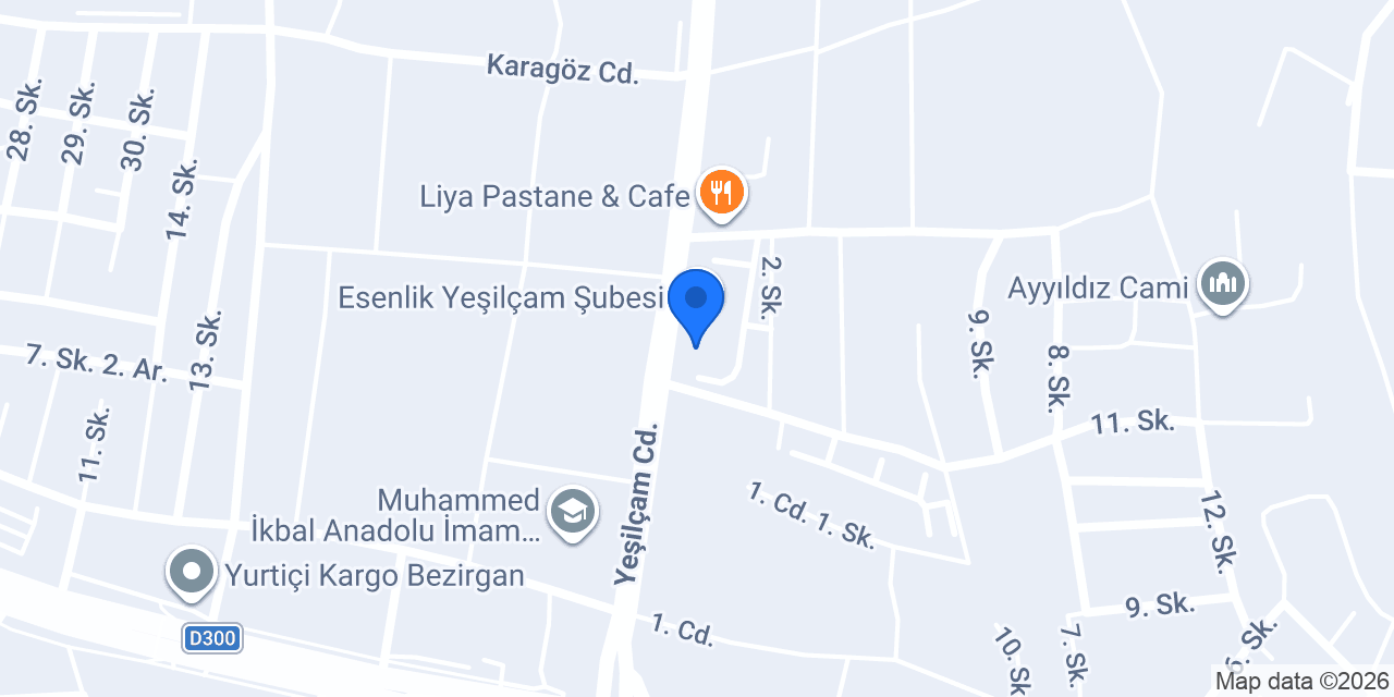 Karahan Kuruyemiş konumu