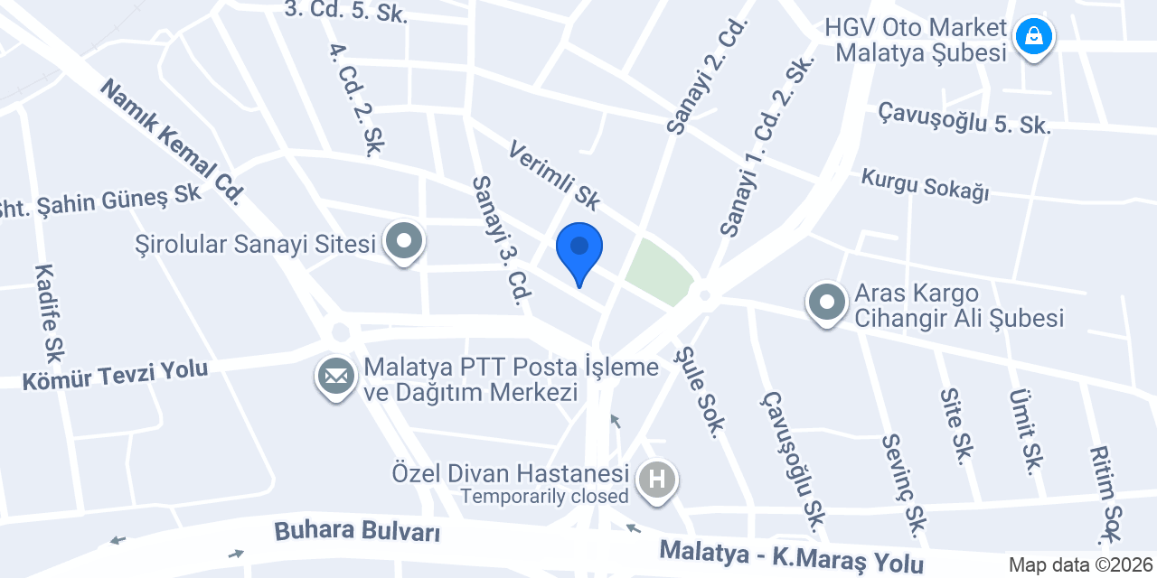 Akmil Mobilya konumu