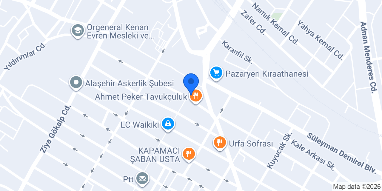 Sevgi Eczanesi konumu